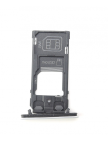 Zócalo de SIM + micro SD Sony Xperia XZ2 Compact H8324 plata