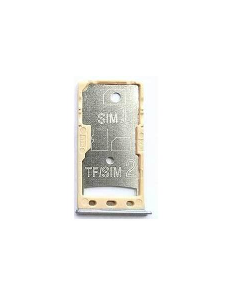 Zócalo de SIM + SD Xiaomi Redmi 5A gris