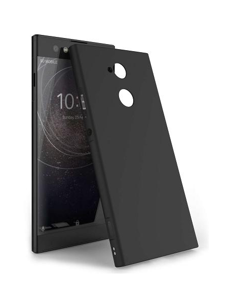 TPU Jelly Case Flash Mat Sony Xperia XA2 negra