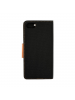 Funda libro TPU Canvas Sony Xperia L2 H3311 - H4311 negra