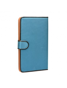 Funda libro tablet Fancy universal 7" - 8" azul