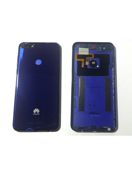 Carcasa trasera Huawei Y7 2018 azul