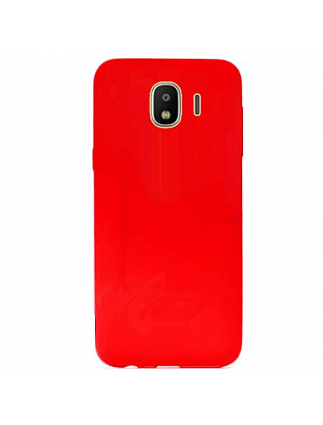 Funda soft Galaxy J4 2018 roja