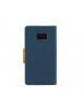 Funda libro TPU Canvas Samsung Galaxy J4 2018 J400F azul marino