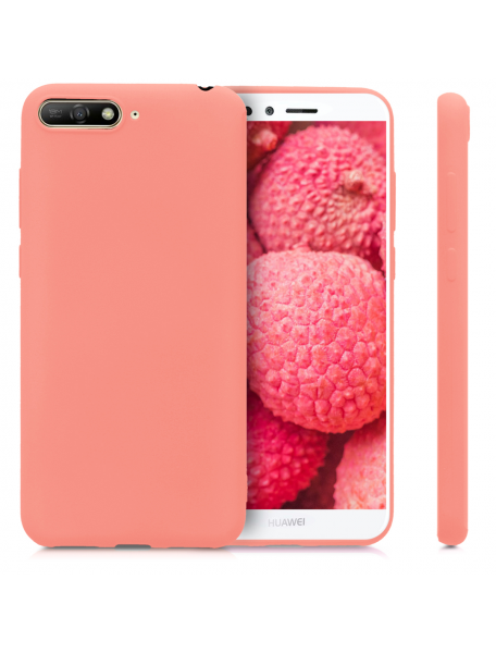 Funda soft Y6 2018 rosa