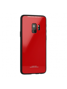 Funda TPU Glass Huawei P20 roja