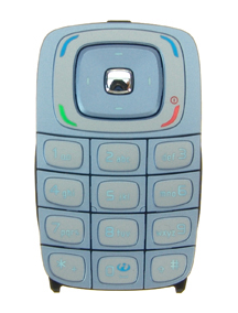 Teclado Nokia 6103 celeste