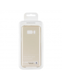 Protector rígido Samsung EF-QG955CFE Galaxy S8 Plus G955 transparente - dorado