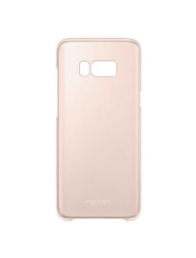 Protector rígido Samsung EF-QG955CPE Galaxy S8 Plus G955 transparente - rosa