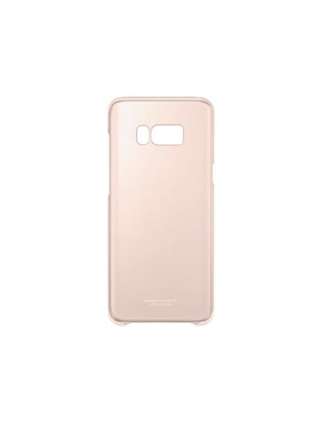 Protector rígido Samsung EF-QG955CPE Galaxy S8 Plus G955 transparente - rosa