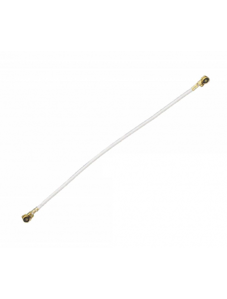 Cable coaxial de antena Samsung Galaxy S6 Edge G925 blanco 49.5mm