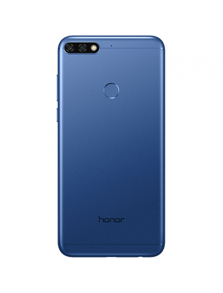 Médula ósea Injerto Corta vida Carcasa trasera Honor 7C - Huawei Y7 2018 azul