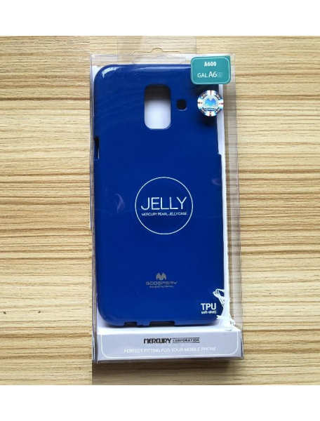 Funda TPU Goospery Samsung Galaxy A6 2018 A600F azul