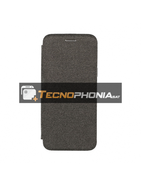 Funda libro Vennus Cotton Samsung Glaxy S9 G960 negra