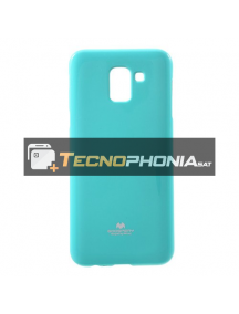 Funda TPU Goospery Samsung Galaxy J6 2018 J600F menta