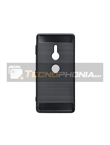 Funda TPU Carbon Sony Xperia XZ2 H8266 negra
