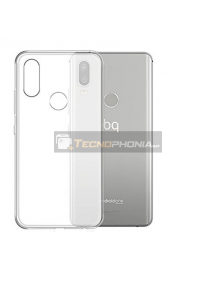 Funda TPU BQ Aquaris X2 - X2 Pro transparente