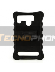 Funda TPU universal tablet 7" negra con trípode