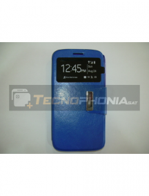 Funda libro TPU S-view Alcatel 1X azul