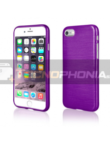 Funda TPU Metallic iPhone 7 - 8 violeta