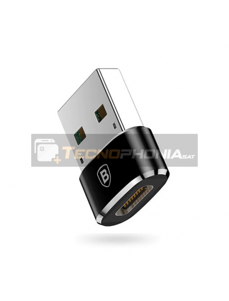 Adaptador Baseus CAAOTG-01 USB a Type-C 5A