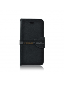 Funda libro TPU Fancy Xiaomi Redmi S2 negra