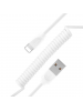 Cable USB Lightninh Remax Radiance RC-117i iPhone 5 - 6 - 7 - 8 - X blanco