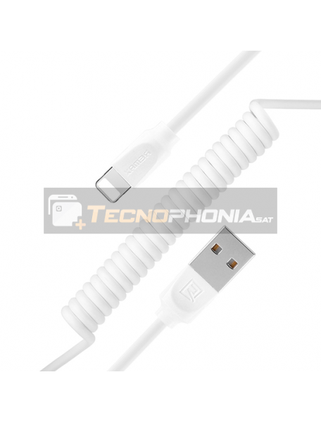 Cable USB Lightninh Remax Radiance RC-117i blanco
