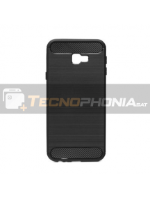 Funda TPU Carbon Samsung Galaxy J4 Plus J415 negra