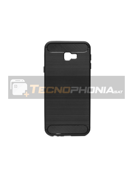 Funda TPU Carbon Samsung Galaxy J4 Plus J415 negra