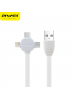 Cable USB 3 en 1 Lightninh - Type-C - Micro USB Awei CL82 blanco