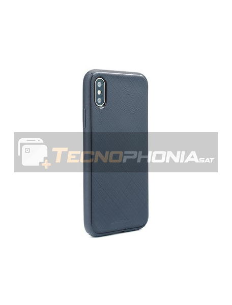 Funda TPU Goospery Lux iPhone XS Max azul marino