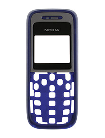 Carcasa frontal Nokia 1200 azul