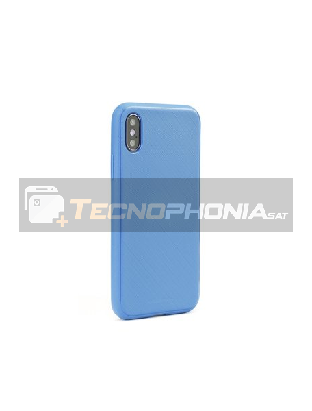 Funda TPU Goospery Lux iPhone XS Max azul