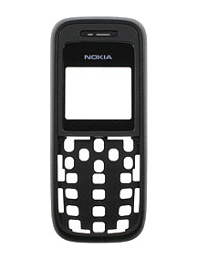 Carcasa frontal Nokia 1208 negra