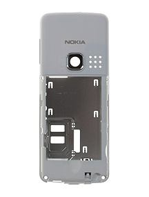 Carcasa trasera Nokia 6300 blanca