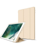 Funda libro smart case New iPad dorada