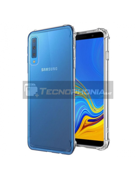 Funda TPU anti shock Samsung Galaxy A7 2018 A750 transparente