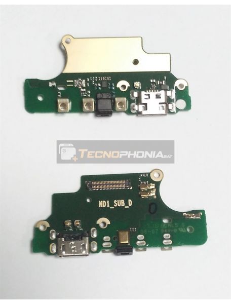 Placa de conector de carga Nokia 5 2017 (TA-1053)