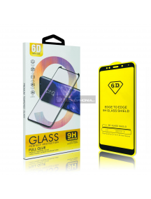 Lámina de cristal templado 6D Huawei Y6 2019 - Honor 8A