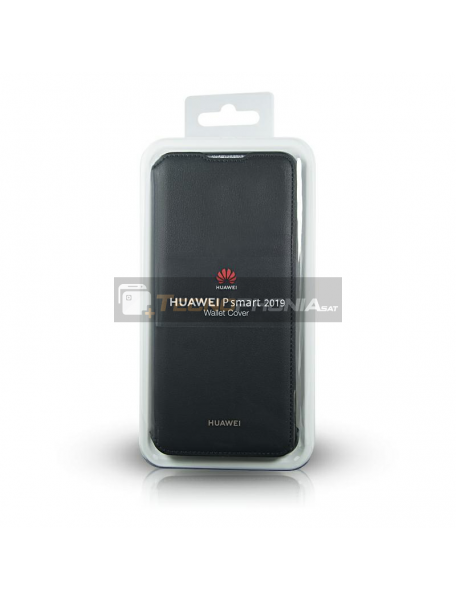 Funda libro Huawei P Smart 2019 negra original