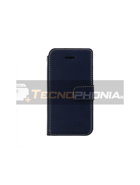 Funda libro Molan Cano Motorola G100 azul