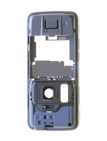 Carcasa intermedia Nokia N82 plata