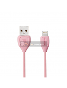 Cable USB Remax RC-050i iPhone 5 - 5s - 6 - 6s - 7 - 8 - X - XS - X Max rosa