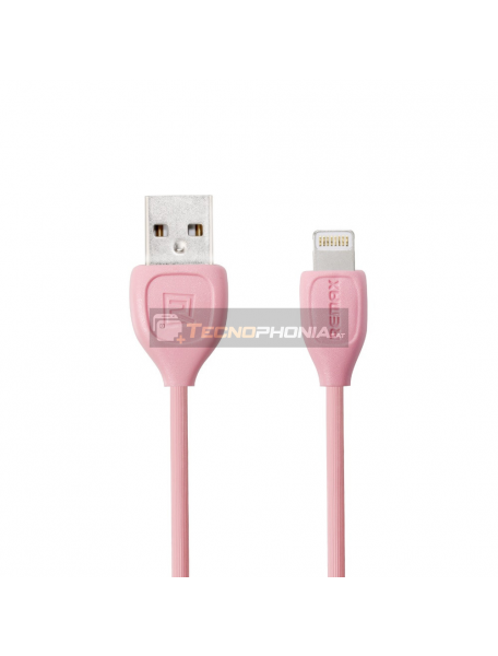 Cable USB Remax RC-050i iPhone 5 - 5s - 6 - 6s - 7 - 8 - X - XS - X Max rosa