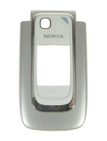 Carcasa frontal Nokia 6131 plata