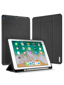 Funda libro Dux Ducis con soporte de pen iPad Air - Air 2 - 9.7 2017 - 2018 negra