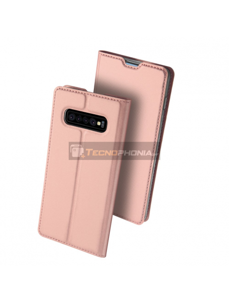 Funda libro Dux Ducis Samsung Galaxy S10 G973 rosa