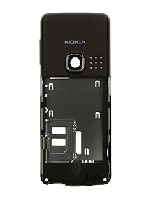 carcasa trasera Nokia 6301 marrón