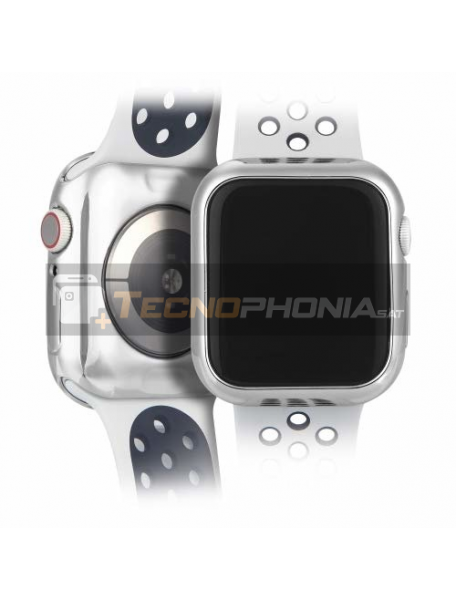 Protector TPU Dux Ducis 2X Apple Watch 4 44mm plata